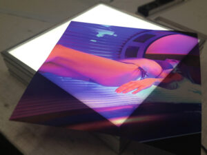 световой текстильный короб